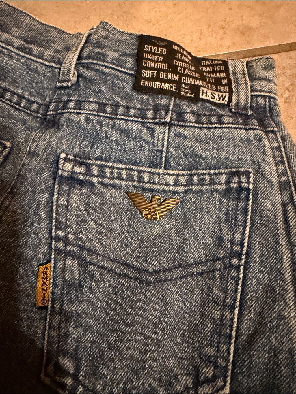 Giorgio Armani Denim Skirt